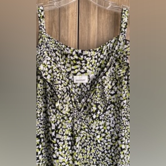 NWOT! Avenue Print Camisole Ruffle Tank / 18/20 - Picture 7 of 16